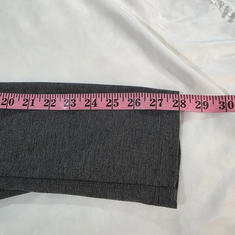 Mack Weldon Mens‎ XXL Charcoal Heather Grey Quarter Zip Pullover Tech Stretch